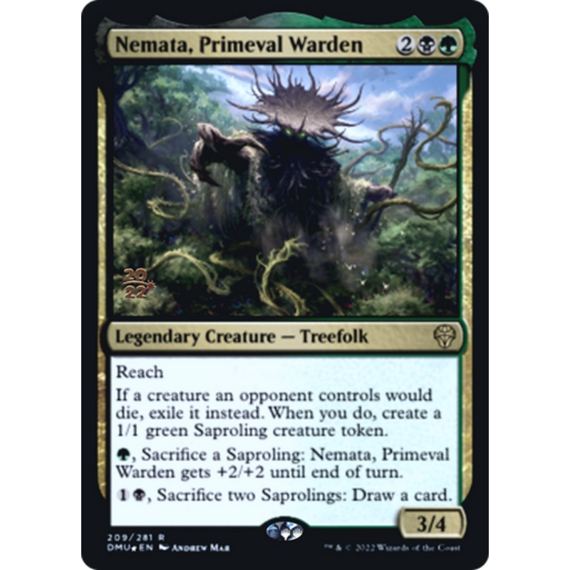 Nemata, Primeval Warden (Prerelease foil) | Dominaria United