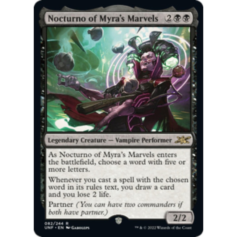 Nocturno of Myra’s Marvels