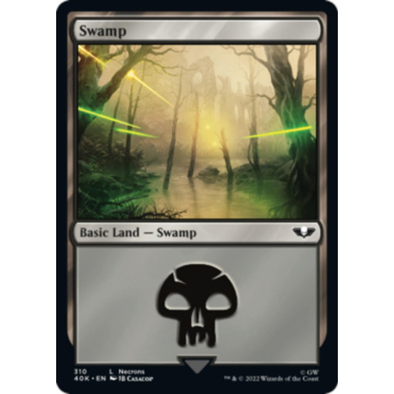 Swamp (Necron #310) | Universes Beyond: Warhammer 40000