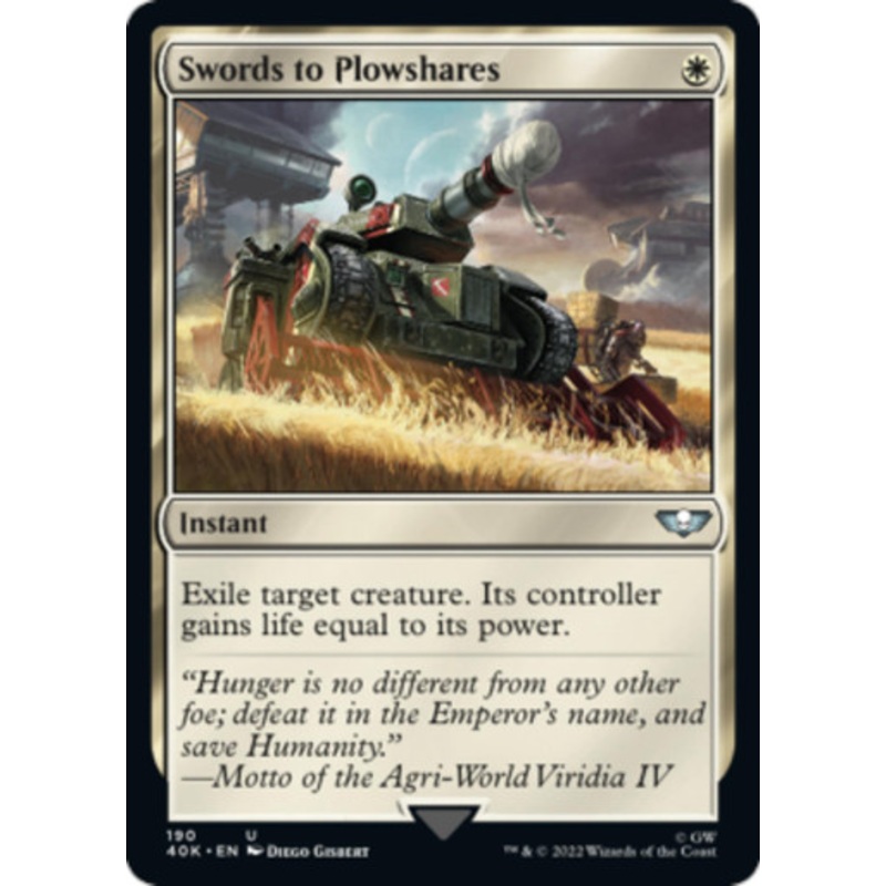 Swords to Plowshares | Universes Beyond: Warhammer 40000