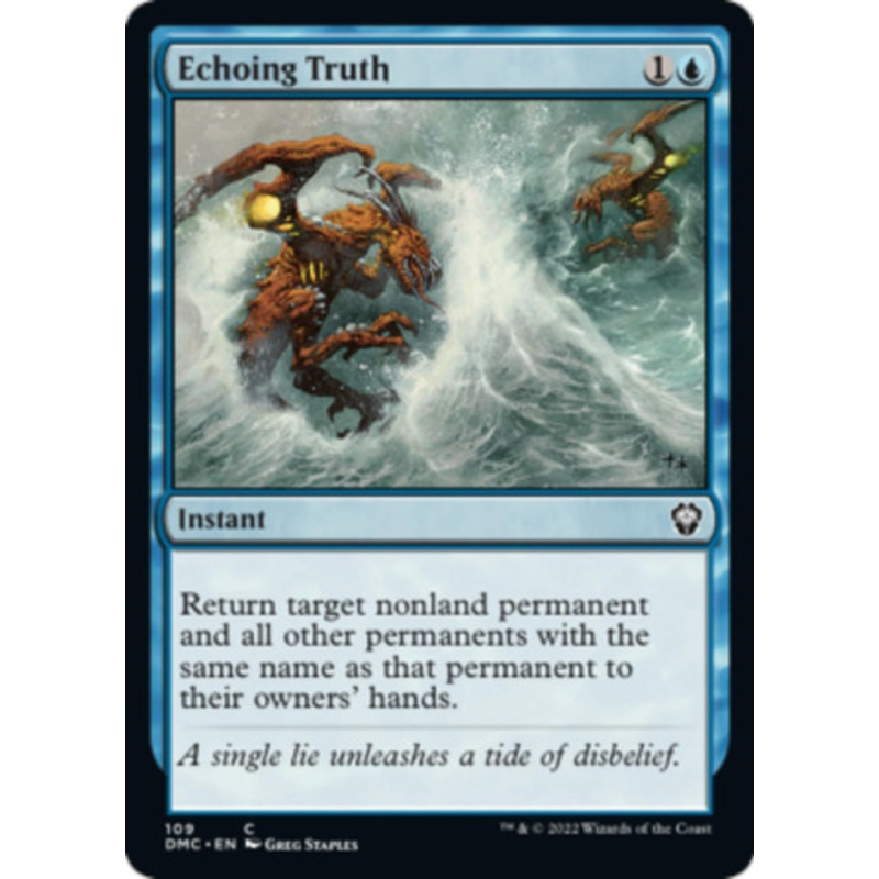 Echoing Truth | Dominaria United Commander
