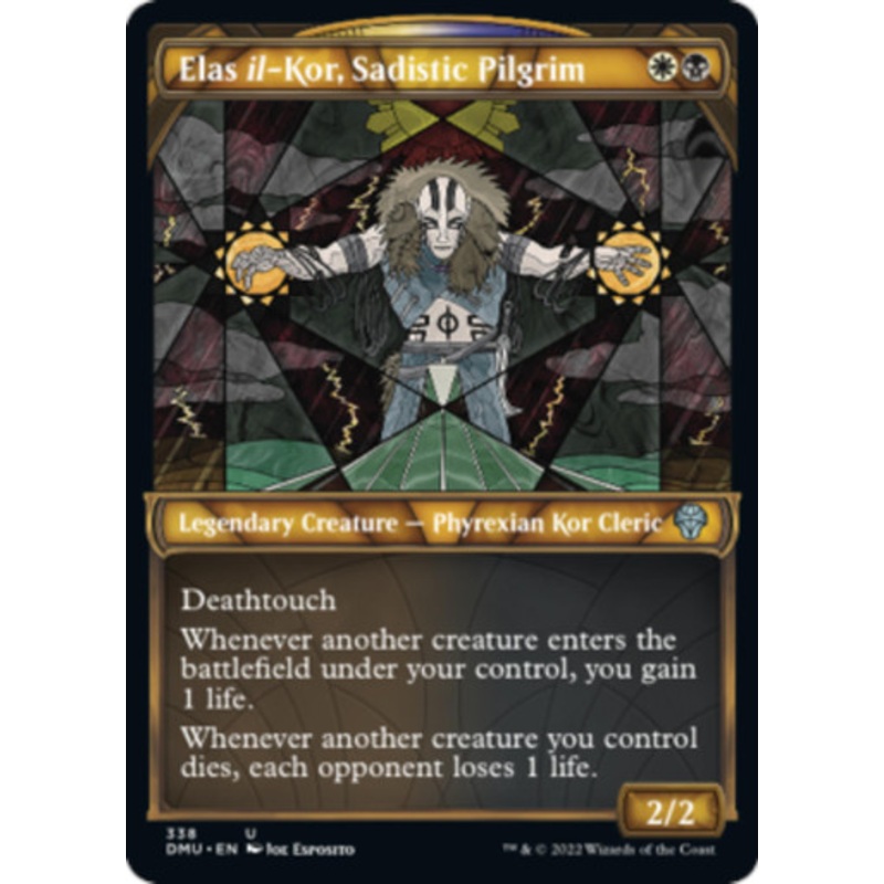 Elas il-Kor, Sadistic Pilgrim (Stained-Glass Textured Foil) | Dominaria United