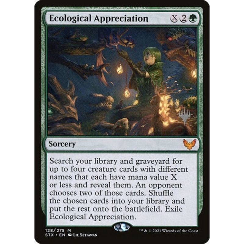 Ecological Appreciation (Promo Pack non-foil) | Strixhaven: School of Mages