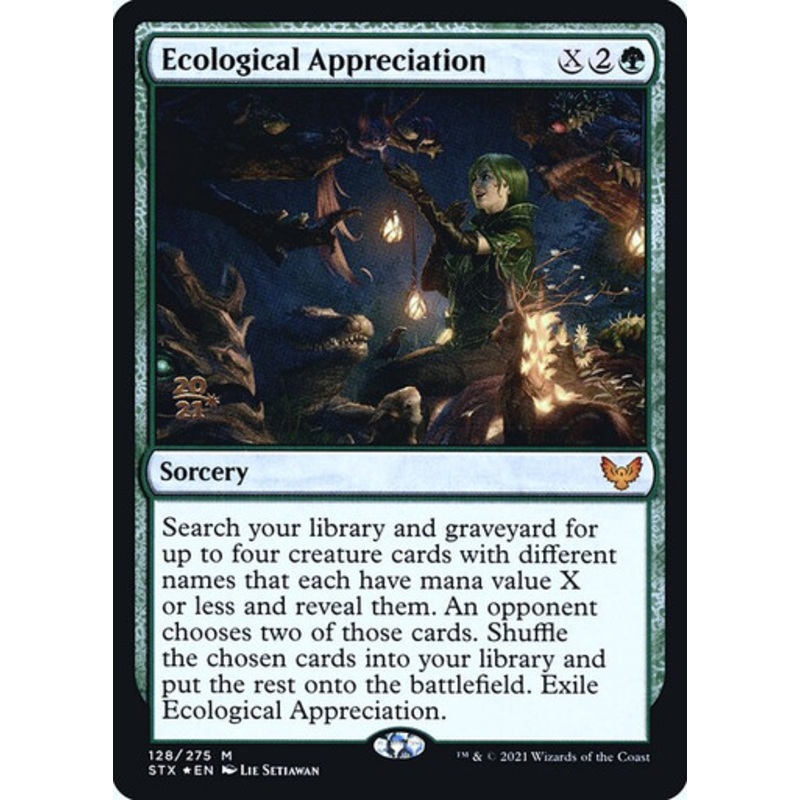 Ecological Appreciation (Strixhaven: School of Mages Prerelease foil) | Strixhaven: School of Mages