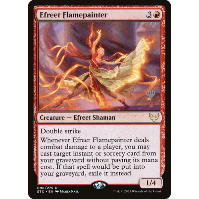 Efreet Flamepainter (Promo Pack non-foil) | Strixhaven: School of Mages