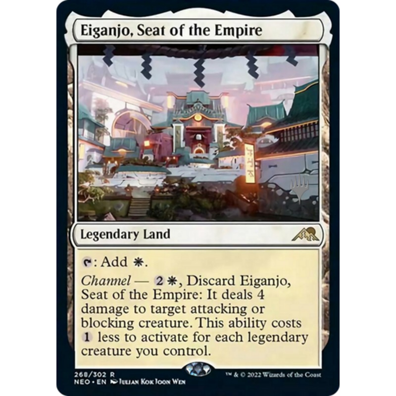 Eiganjo, Seat of the Empire (Promo Pack non-foil) | Kamigawa: Neon Dynasty