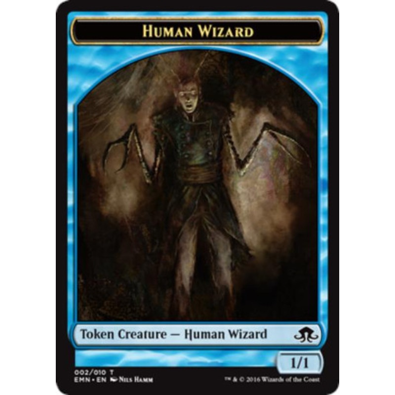 Eldritch Moon Human Wizard Token