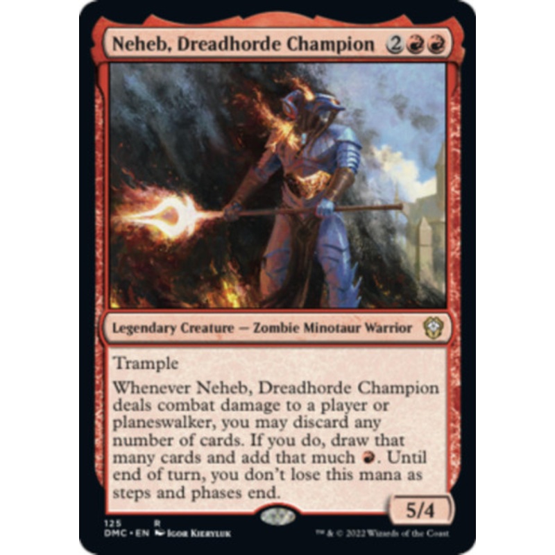 Neheb, Dreadhorde Champion | Dominaria United Commander