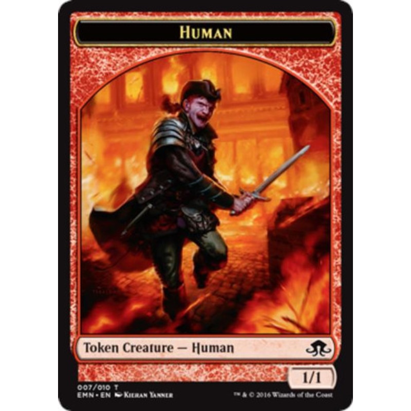 Eldritch Moon Human Token