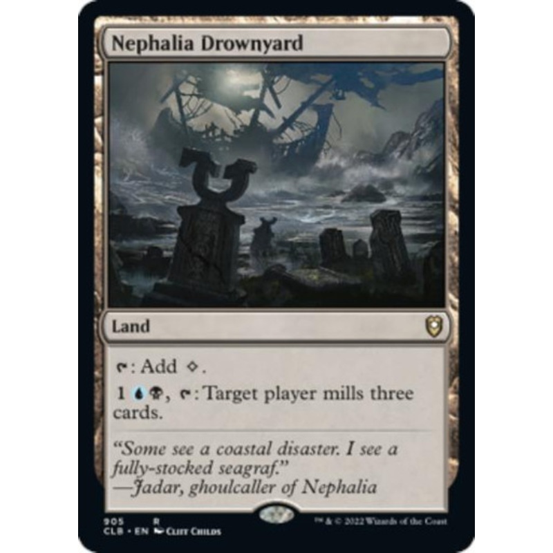 Nephalia Drownyard | Commander Legends: Battle for Baldur’s Gate