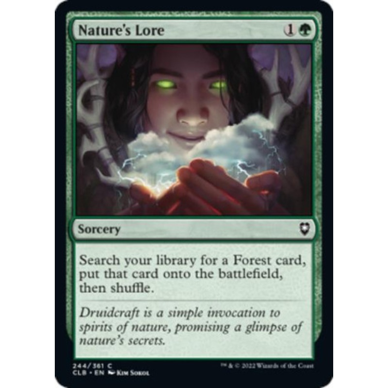 Nature’s Lore | Commander Legends: Battle for Baldur’s Gate
