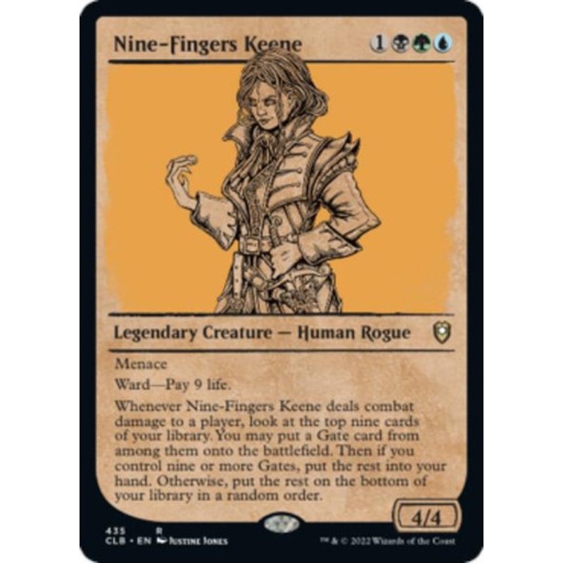 Nine-Fingers Keene (Rulebook Art)