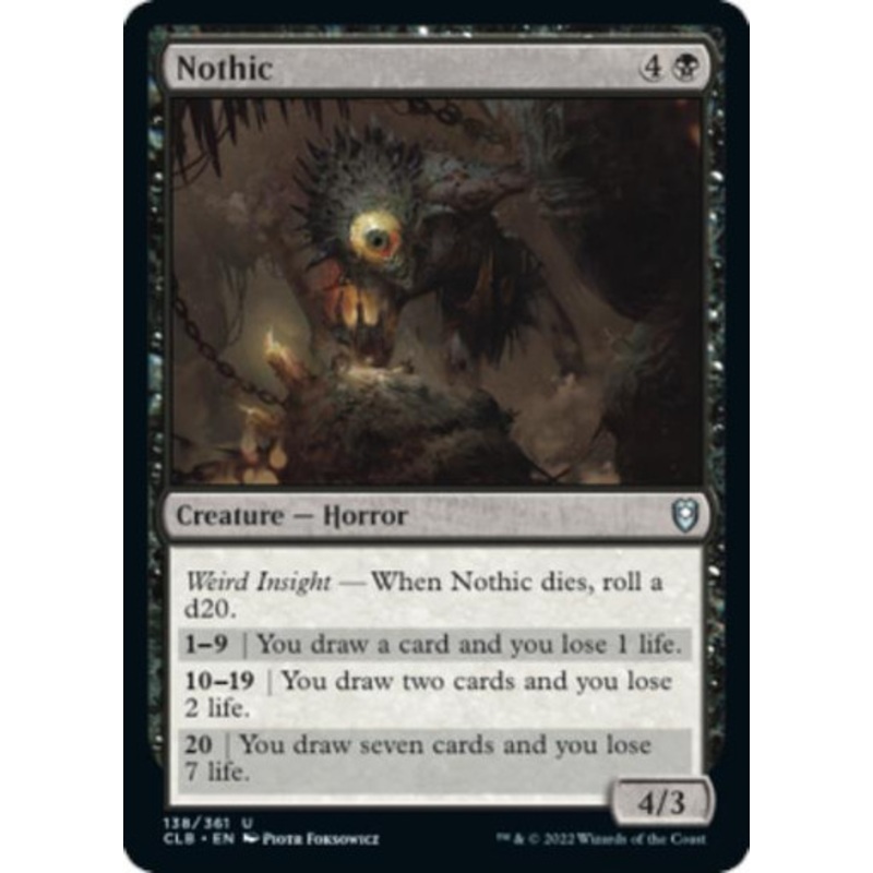 Nothic | Commander Legends: Battle for Baldur’s Gate