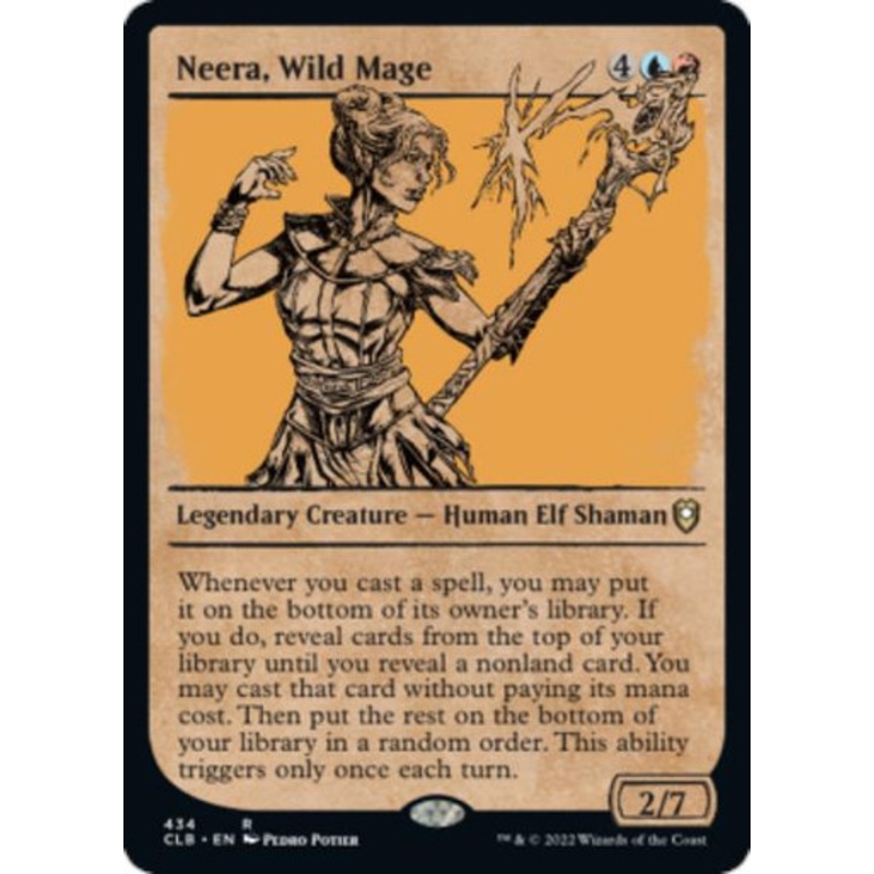 Neera, Wild Mage (Rulebook Art)