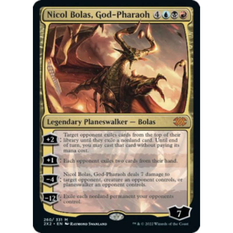 Nicol Bolas, God-Pharaoh (foil) | Double Masters 2022