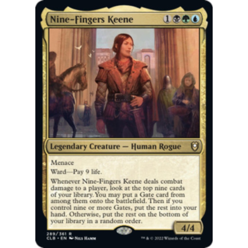 Nine-Fingers Keene | Commander Legends: Battle for Baldur’s Gate