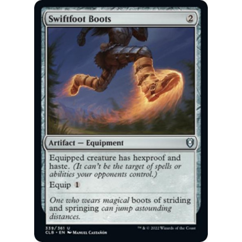 Swiftfoot Boots | Commander Legends: Battle for Baldur’s Gate