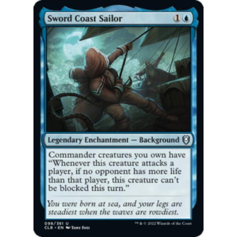 Sword Coast Sailor | Commander Legends: Battle for Baldur’s Gate