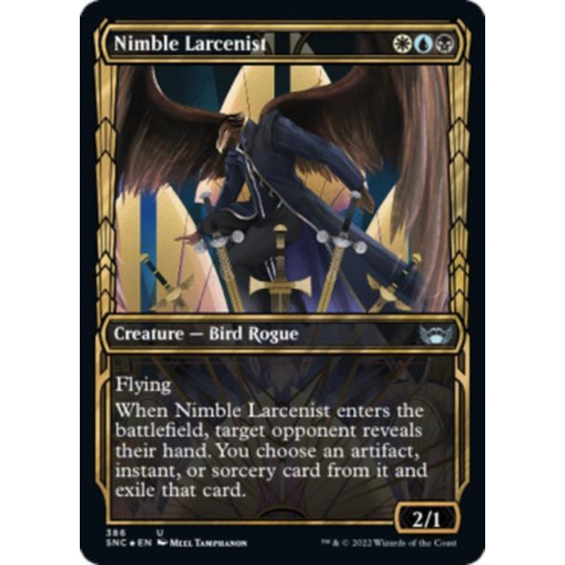 Nimble Larcenist (Golden Age Frame) (Gilded foil) | Streets of New Capenna