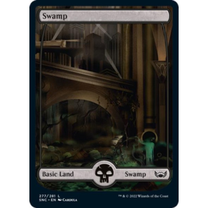 Swamp (#277) (Full Art) (foil) | Streets of New Capenna