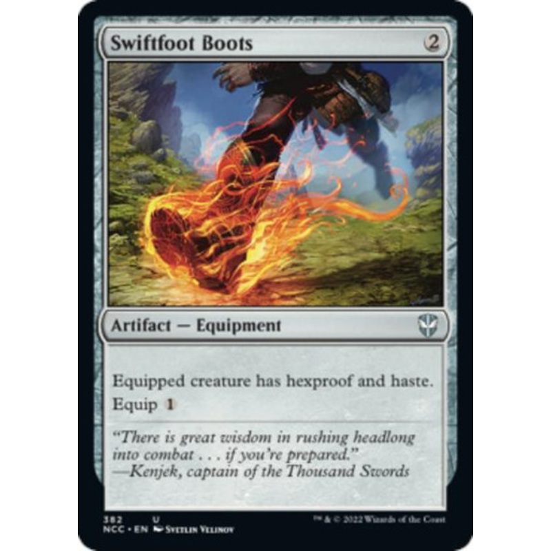 Swiftfoot Boots | Streets of New Capenna Commander