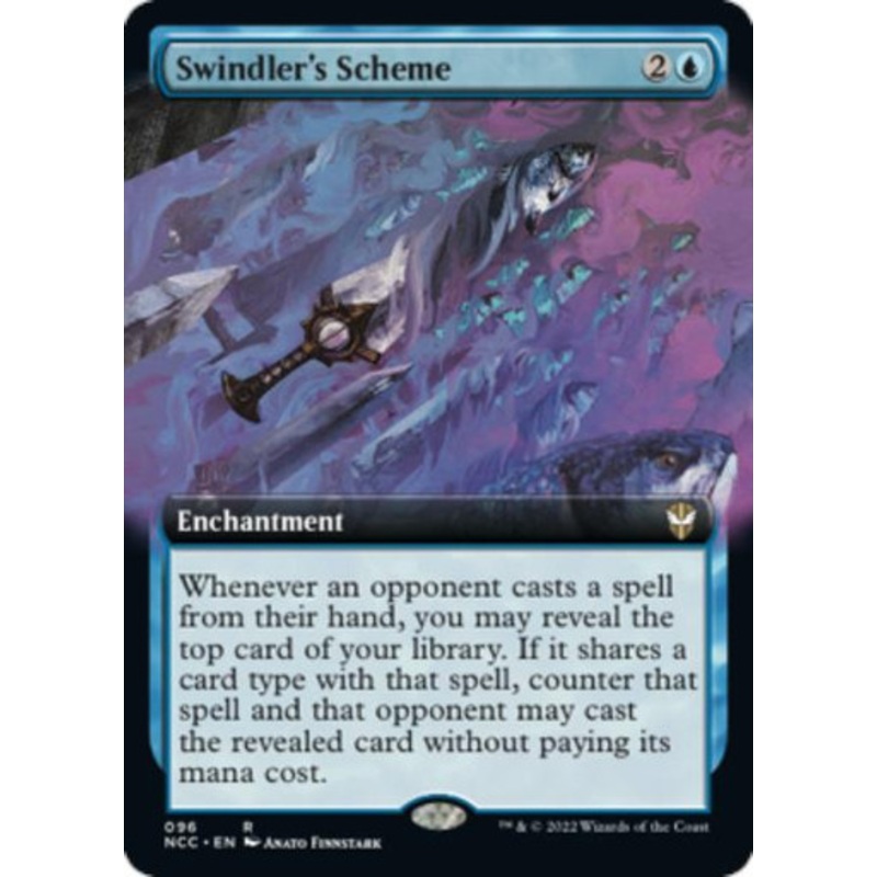 Swindler’s Scheme (Extended Art) | Streets of New Capenna Commander