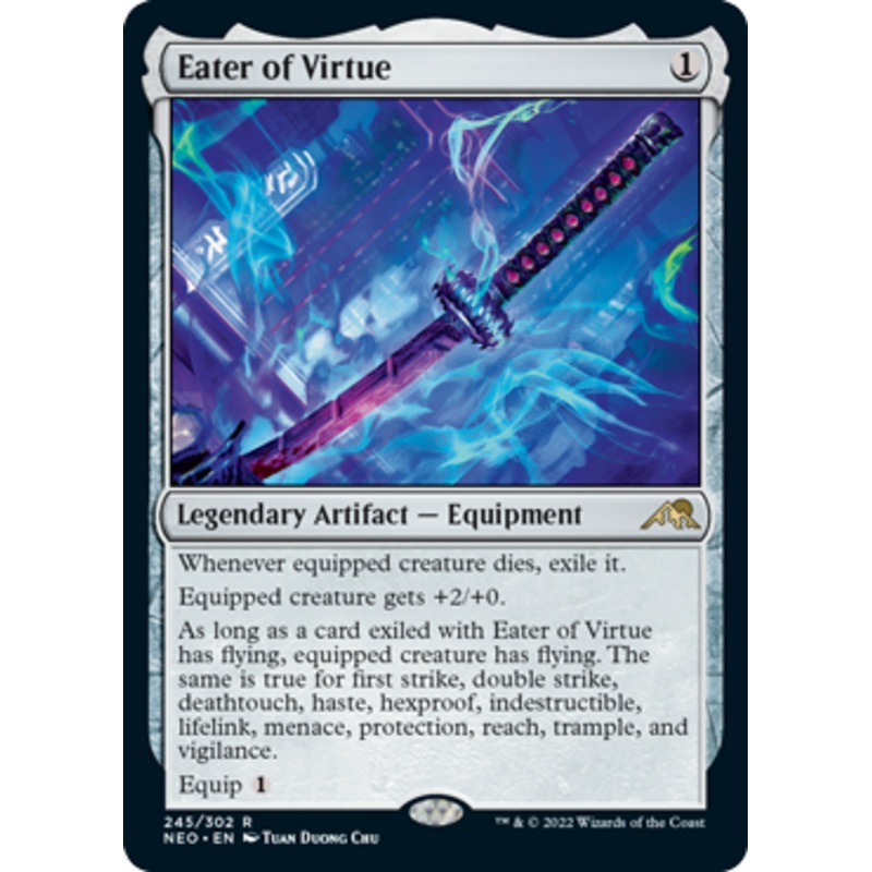Eater of Virtue | Kamigawa: Neon Dynasty