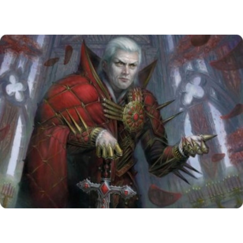 Edgar, Charmed Groom 1 (#59) Art Card | Innistrad: Crimson Vow