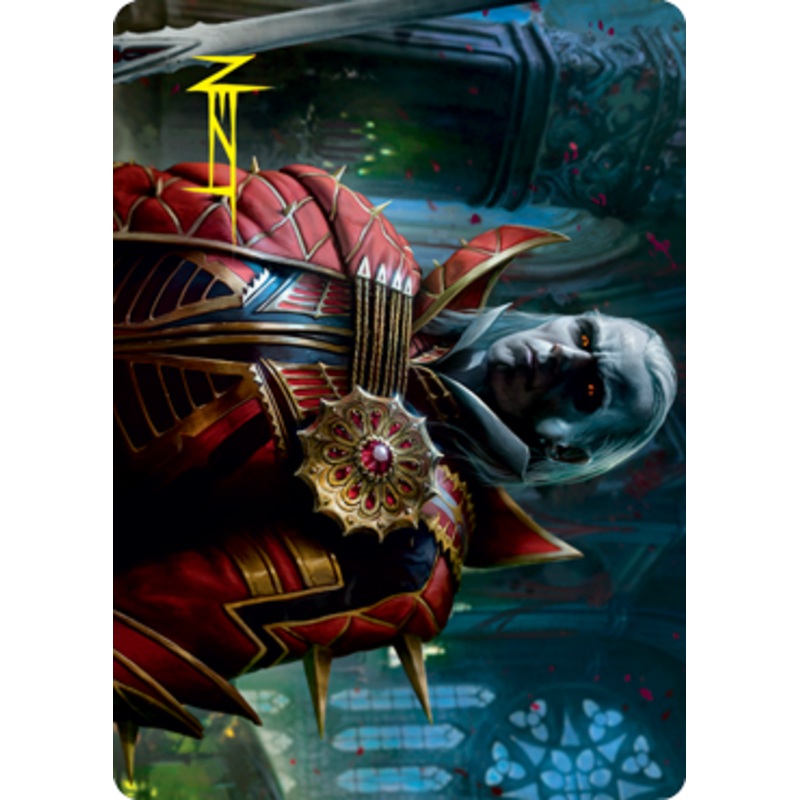 Edgar, Charmed Groom 2 (#75) Art Card (Gold Signature)
