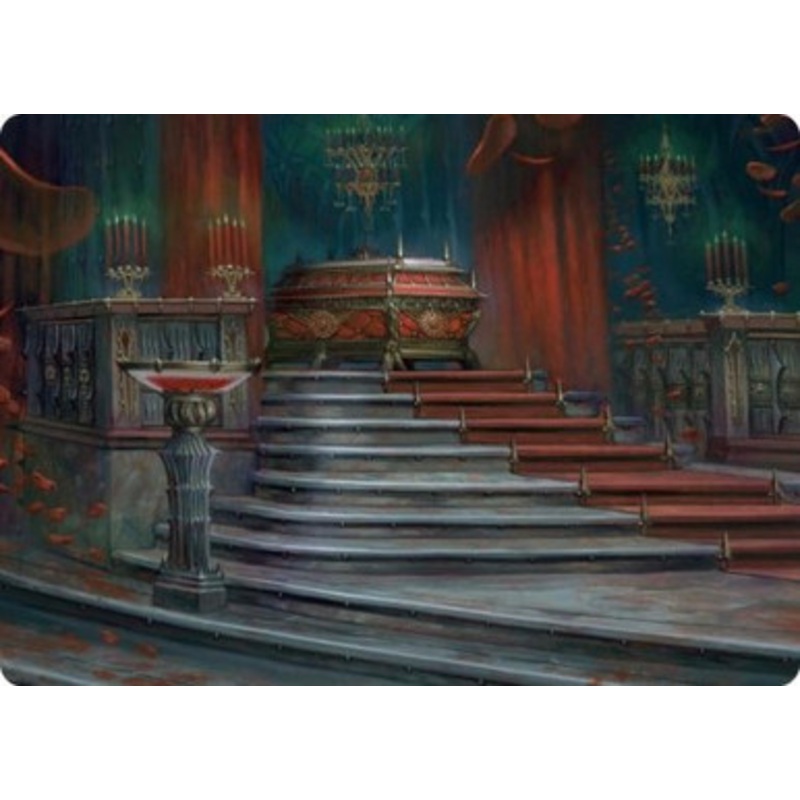 Edgar Markov’s Coffin (#60) Art Card | Innistrad: Crimson Vow