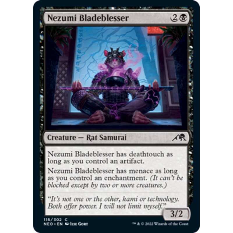 Nezumi Bladeblesser (foil) | Kamigawa: Neon Dynasty