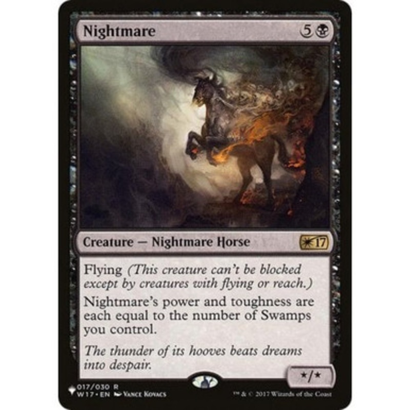 Nightmare (The List Reprint) | Welcome Deck 2017