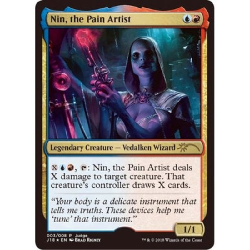 Nin, the Pain Artist (Judge Foil) | Promotional Cards