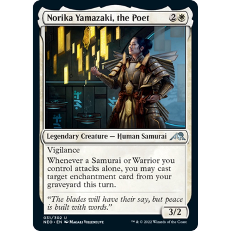Norika Yamazaki, the Poet | Kamigawa: Neon Dynasty