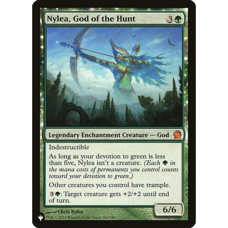 Nylea, God of the Hunt (The List Reprint) | Theros