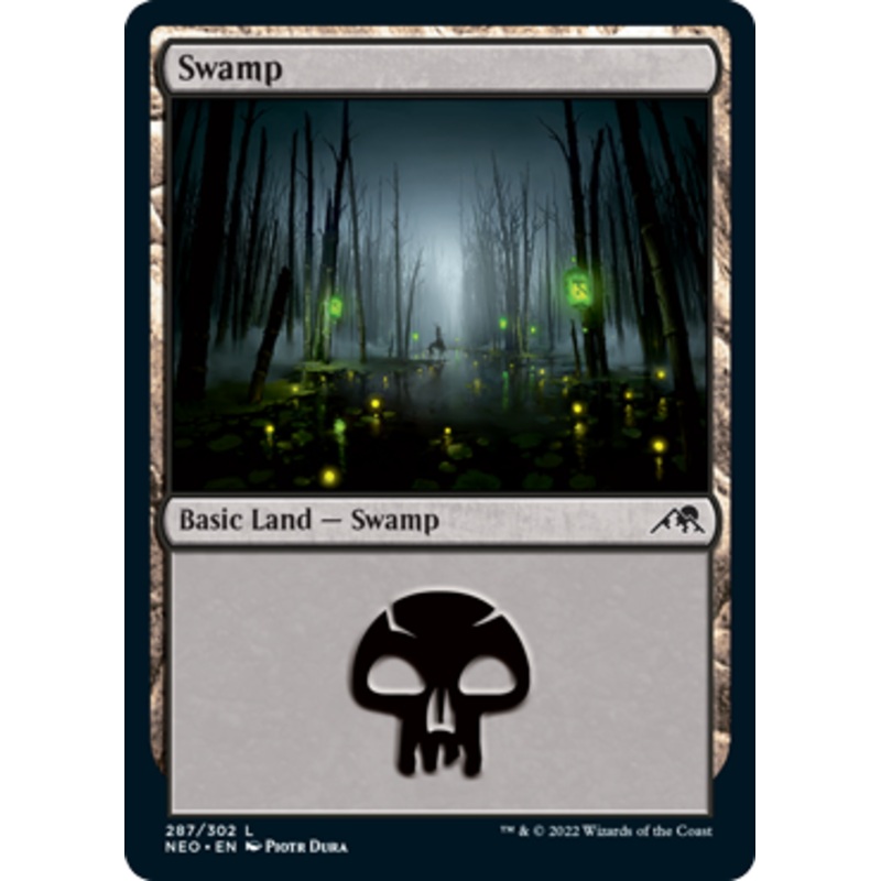 Swamp (#287) | Kamigawa: Neon Dynasty