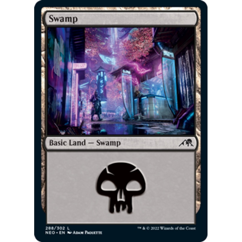 Swamp (#288) | Kamigawa: Neon Dynasty