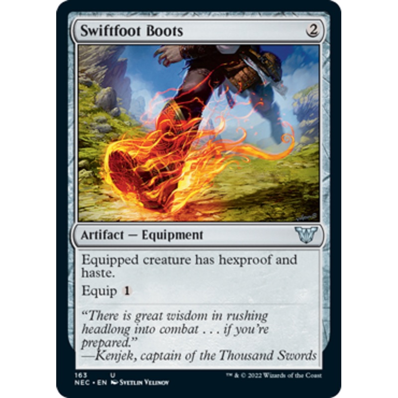 Swiftfoot Boots | Kamigawa: Neon Dynasty Commander