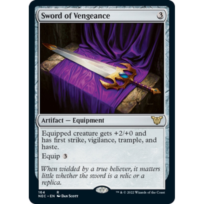Sword of Vengeance | Kamigawa: Neon Dynasty Commander
