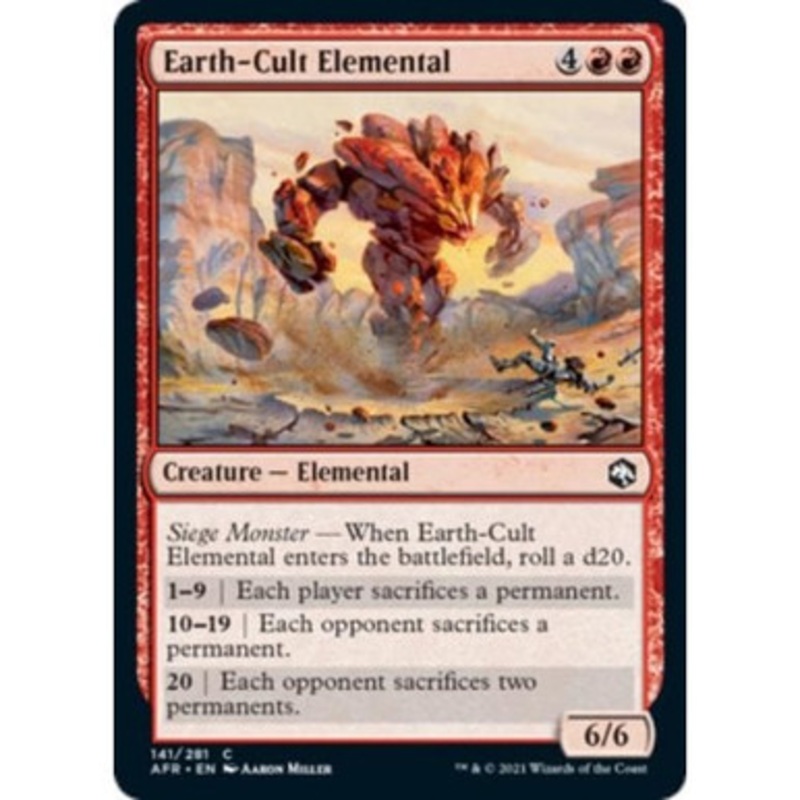 Earth-Cult Elemental | Adventures in the Forgotten Realms
