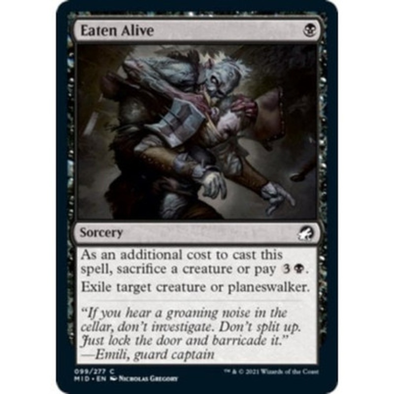 Eaten Alive (foil) | Innistrad: Midnight Hunt