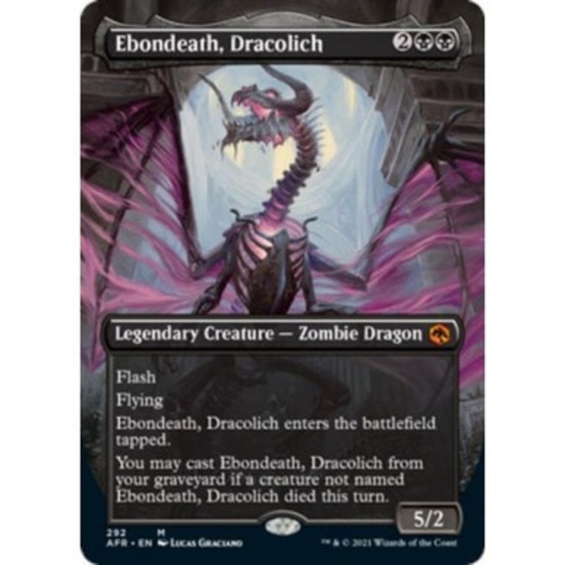 Ebondeath, Dracolich (Borderless Art)