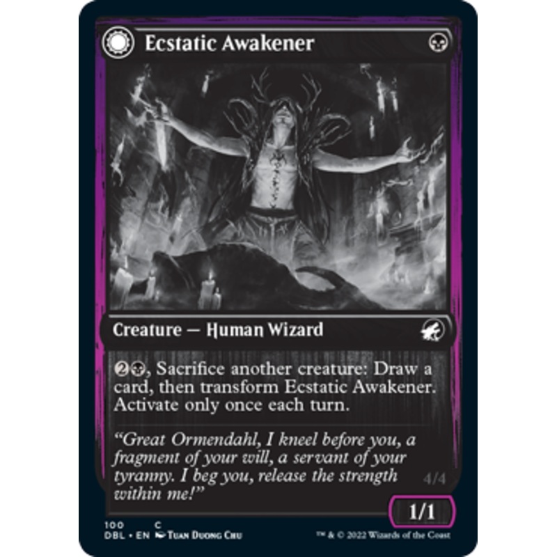 Ecstatic Awakener // Awoken Demon | Innistrad: Double Feature
