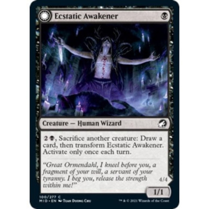Ecstatic Awakener // Awoken Demon | Innistrad: Midnight Hunt