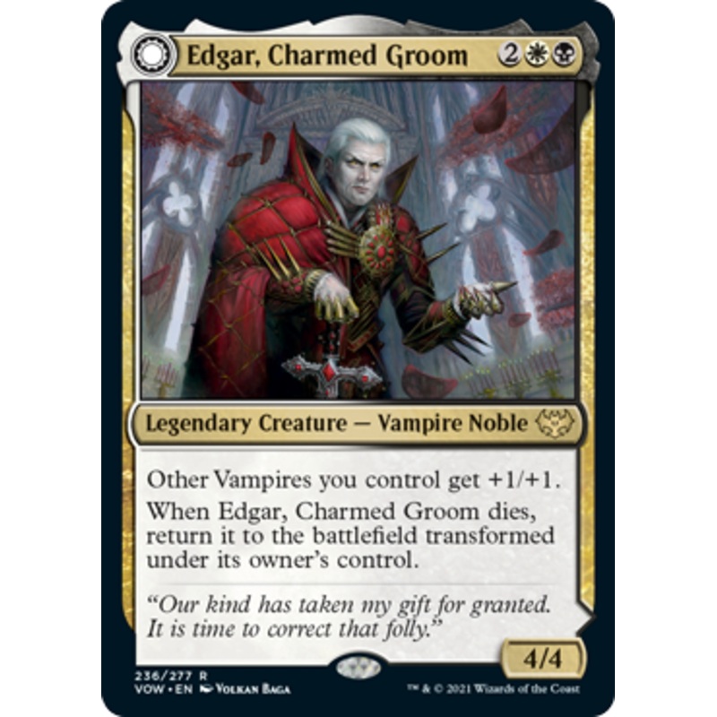 Edgar, Charmed Groom // Edgar Markov’s Coffin