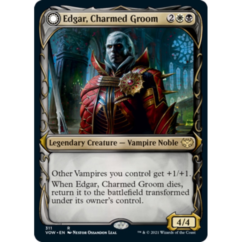 Edgar, Charmed Groom // Edgar Markov’s Coffin (Fang Frame)