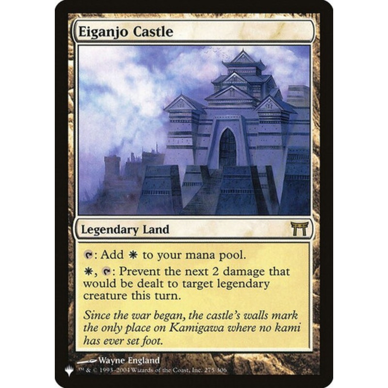 Eiganjo Castle (The List Reprint) | Champions of Kamigawa