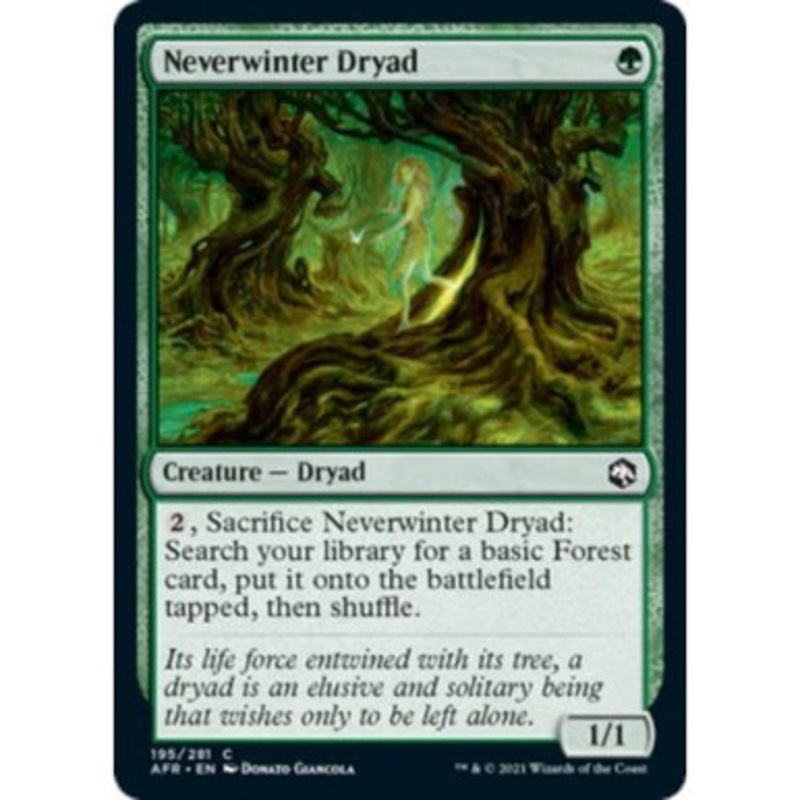 Neverwinter Dryad | Adventures in the Forgotten Realms