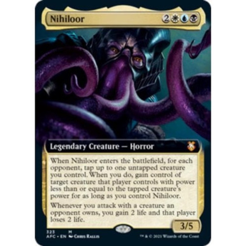 Nihiloor (Extended Art) | Adventures in the Forgotten Realms Commander