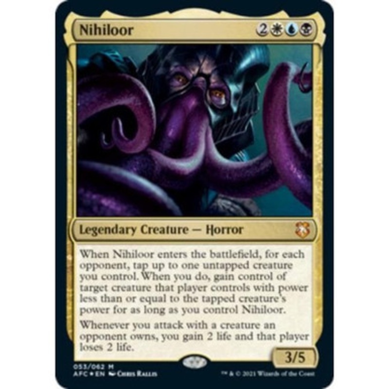 Nihiloor (foil) | Adventures in the Forgotten Realms Commander